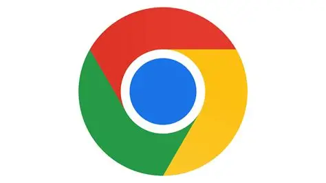 Logo do Google Chrome atual com design mais minimalista